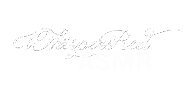 WhispersRed ASMR Logo